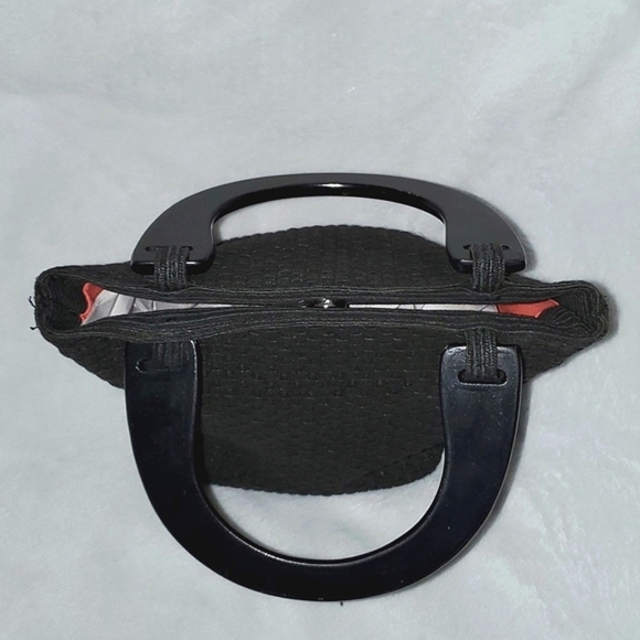 Talbots Dual Top Handle Woven Mini Tote - Picture 8 of 14